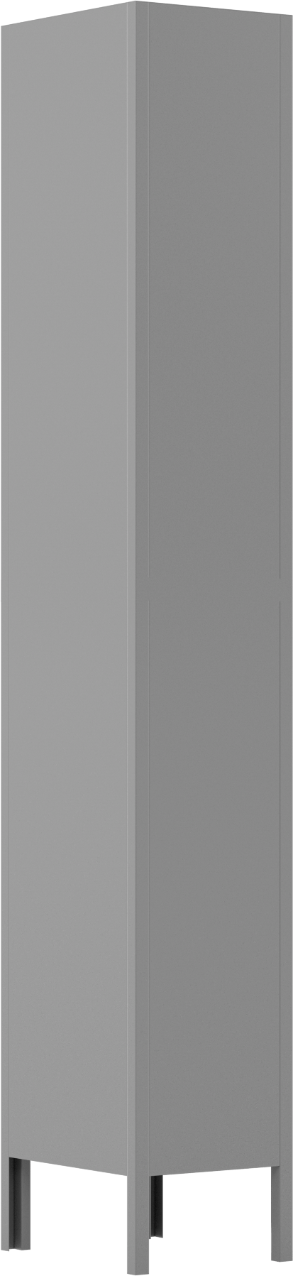 Montaj Gereken Kilitli Dolap, 78" Toplam Yükseklik, 2 Aşağı x 1 Enine, 12“ Genişlik x 15” İç Derinlik