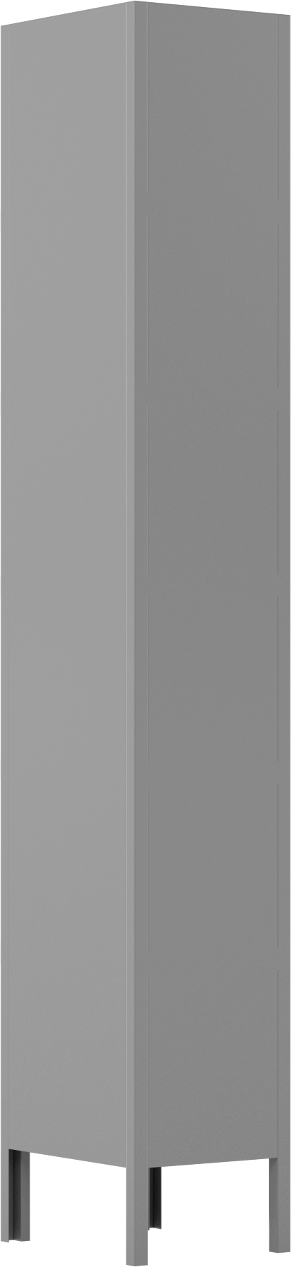 Montaj Gereken Kilitli Dolap, 78" Toplam Yükseklik, 6 Aşağı x 1 Boyuna, 12“ Genişlik x 15” İç Derinlik