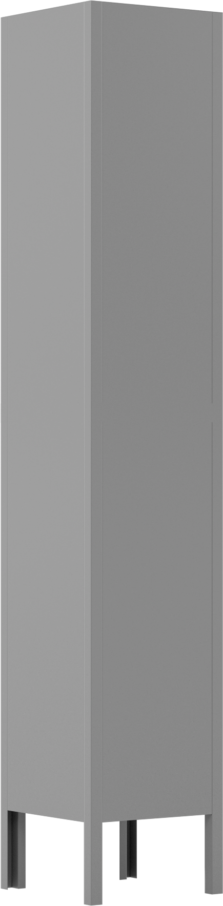 Montaj Gereken Kilitli Dolap, 66 inç Toplam Yükseklik, 2 Aşağı x 1 Enine, 12“ Genişlik x 12” İç Derinlik