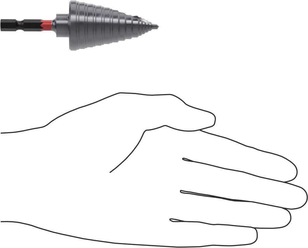 Çok Çaplı Yüksek Hızlı Çelik Matkap Ucu, TiAlN Kaplamalı, 10 Boyut, 4mm-30mm