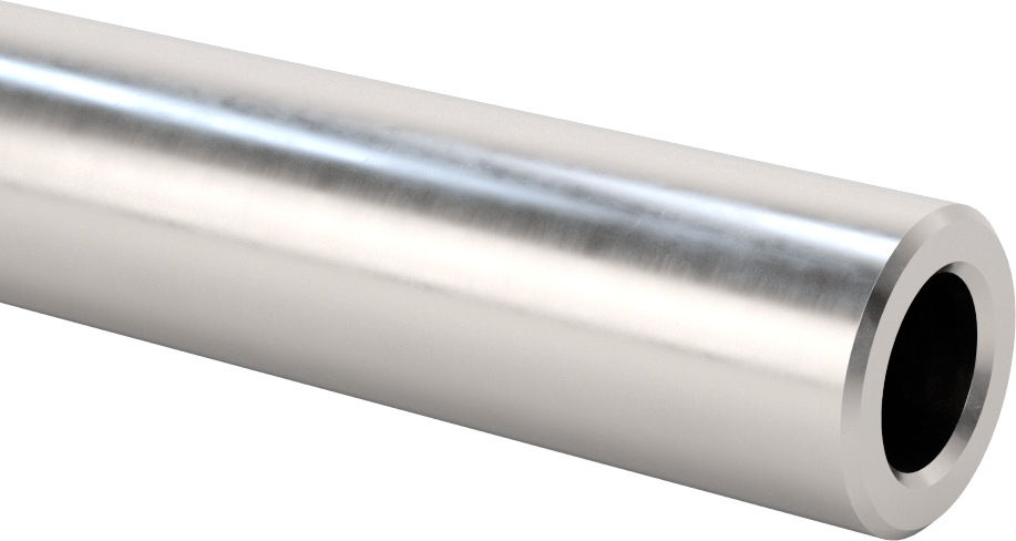 Malzeme Sertifikalı İçi Boş Lineer Hareket Mili, 1026 Karbon Çelik, 1-1/4" Çap, 24 inç Uzunluk