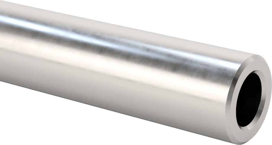 Malzeme Sertifikalı İçi Boş Lineer Hareket Mili, 1026 Karbon Çelik, 1-1/4" Çap, 36" Uzunluk