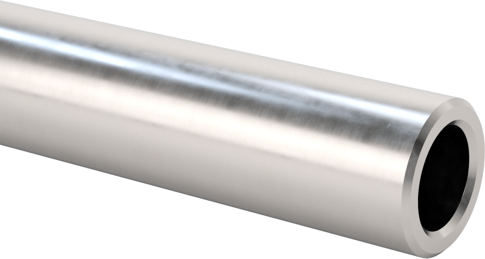 Malzeme Sertifikalı İçi Boş Lineer Hareket Mili, 1026 Karbon Çelik, 1-1/2" Çap, 48 inç Uzunluk