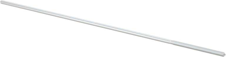 Yüksek Hızlı Çelik Yuvarlak Şaftlı Rayba, Düz Yiv ile, 62 AWG