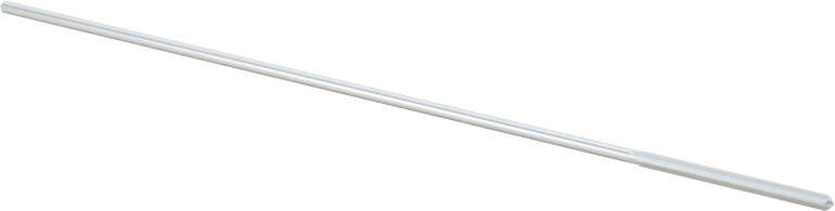 Yüksek Hızlı Çelik Yuvarlak Şaftlı Rayba, Düz Yiv ile, 64 AWG