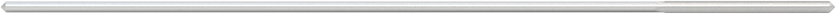 Yüksek Hızlı Çelik Yuvarlak Şaftlı Rayba, Düz Yiv ile, 65 AWG