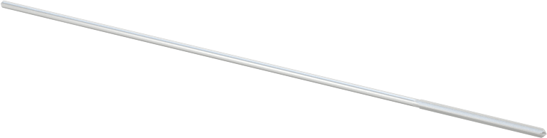 Yüksek Hızlı Çelik Yuvarlak Şaftlı Rayba, Düz Yiv ile, 66 AWG