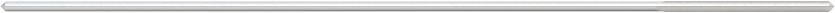 Yüksek Hızlı Çelik Yuvarlak Şaftlı Rayba, Düz Yiv ile, 68 AWG