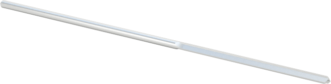 Yüksek Hızlı Çelik Yuvarlak Şaftlı Rayba, Düz Yiv ile, 71 AWG
