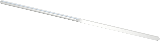 Yüksek Hızlı Çelik Yuvarlak Şaftlı Rayba, Düz Yiv ile, 77 AWG