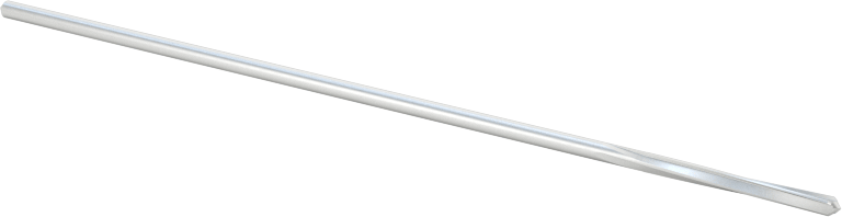 Yüksek Hızlı Çelik Yuvarlak Şaftlı Rayba, Spiral Yivli, 56 AWG