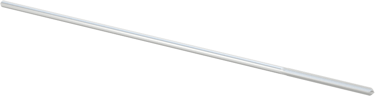 Yüksek Hızlı Çelik Yuvarlak Şaftlı Rayba, Düz Yiv ile, 59 AWG