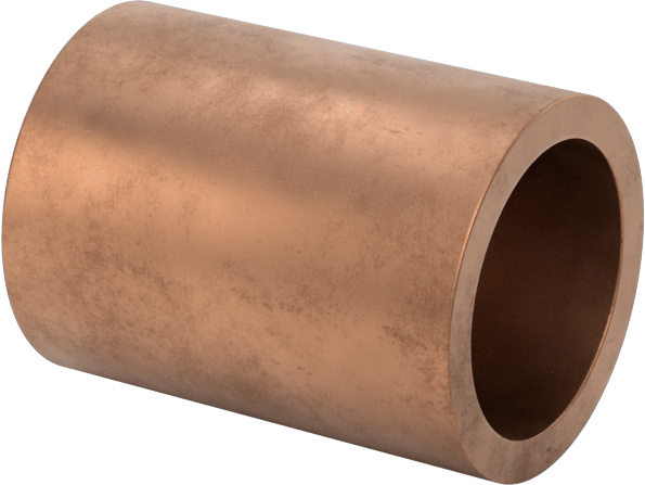 Yağ Dolgulu 841 Yatak Bronzu Tüp, 1/4" Duvar Kalınlığı, 2-1/4" OD