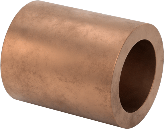 Yağ Dolgulu 841 Yatak Bronzu Tüp, 3/8" Duvar Kalınlığı, 2-1/2" OD