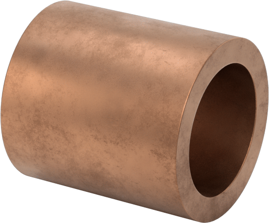 Yağ Dolgulu 841 Yatak Bronzu Tüp, 3/8" Duvar Kalınlığı, 2-3/4" OD