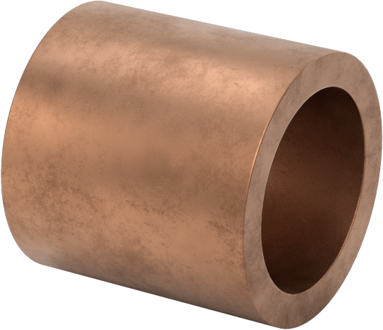Yağ Dolgulu 841 Yatak Bronzu Tüp, 3/8" Duvar Kalınlığı, 3" OD