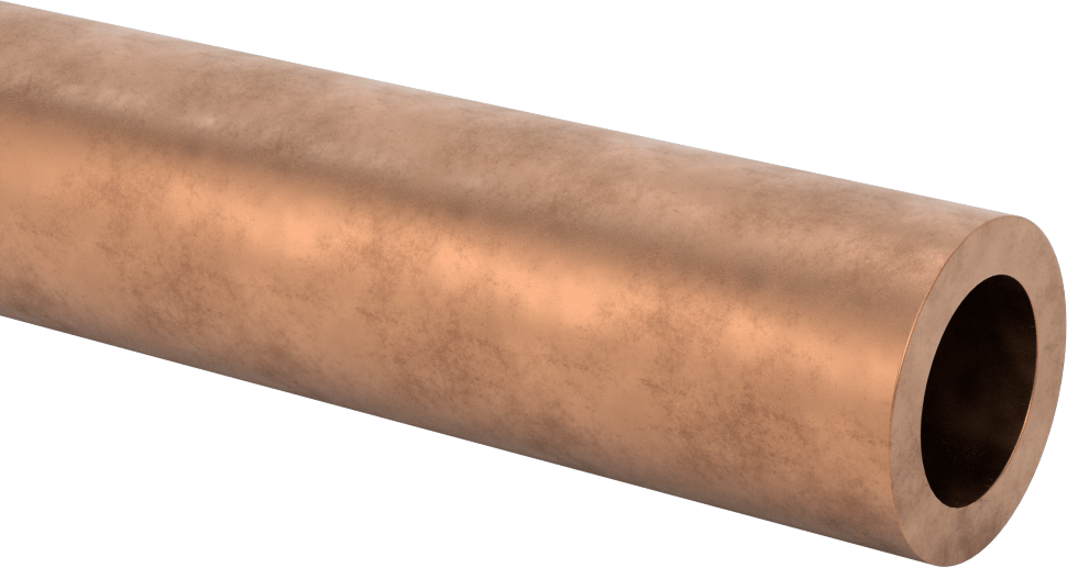 Yağ Dolgulu 841 Yatak Bronzu Tüp, 1/4" Duvar Kalınlığı, 1-1/2" OD