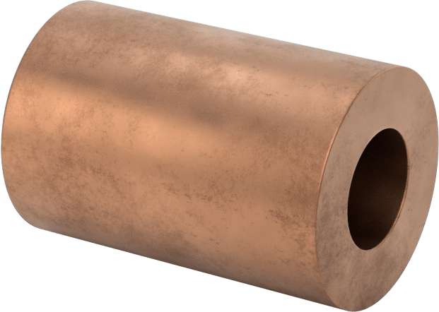 Yağ Dolgulu 841 Yatak Bronzu Tüp, 1/2" Duvar Kalınlığı, 2" OD