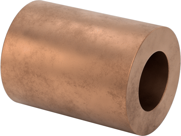 Yağ Dolgulu 841 Yatak Bronzu Tüp, 1/2" Duvar Kalınlığı, 2-1/4" OD