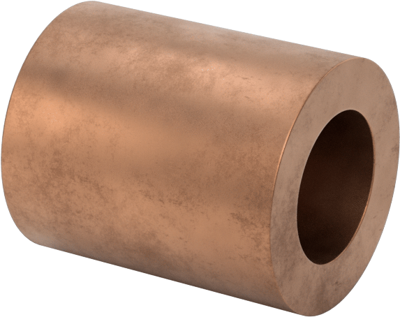 Yağ Dolgulu 841 Yatak Bronzu Tüp, 1/2" Duvar Kalınlığı, 2-1/2" OD