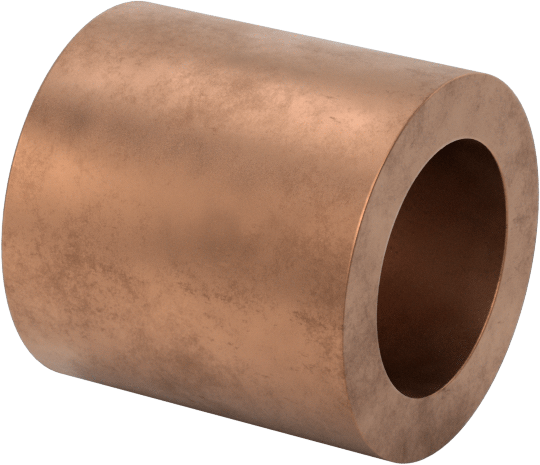 Yağ Dolgulu 841 Yatak Bronzu Tüp, 1/2" Duvar Kalınlığı, 3" OD