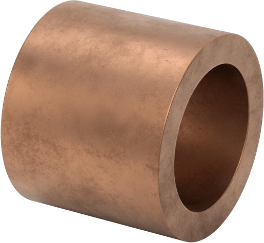Yağ Dolgulu 841 Yatak Bronzu Tüp, 1/2" Duvar Kalınlığı, 3-1/2" OD