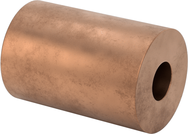 Yağ Dolgulu 841 Yatak Bronzu Tüp, 5/8" Duvar Kalınlığı, 2" OD