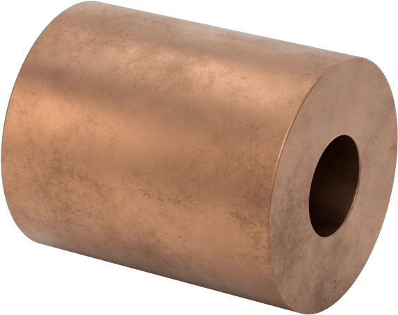 Yağ Dolgulu 841 Yatak Bronzu Tüp, 3/4" Duvar Kalınlığı, 2-1/2" OD