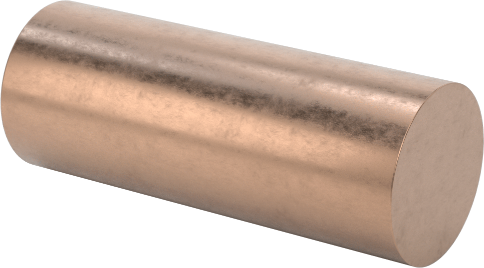 Yağ Dolgulu 841 Yatak Bronzu Çubuk, 2-1/2" Çap