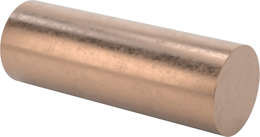 Yağ Dolgulu 841 Yatak Bronzu Çubuk, 2-1/4" Çap