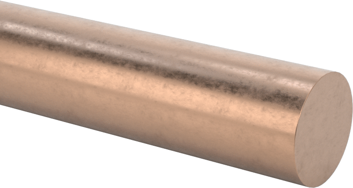 Yağ Dolgulu 841 Yatak Bronzu Çubuk, 3/8" Çap, 3" Uzunluk