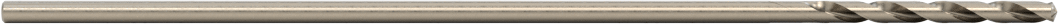 Kısa Yivli Uzatılmış Uzunlukta Kobalt Çelik Matkap Ucu, 1/8" Boyut, 6" Toplam Uzunluk