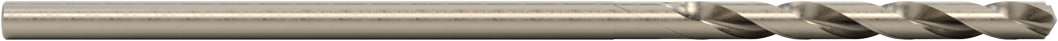 Kısa Yivli Uzatılmış Uzunlukta Kobalt Çelik Matkap Ucu, 7/32" Boyut, 6" Toplam Uzunluk
