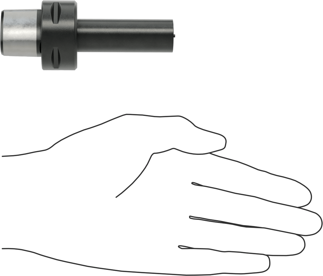 Delik Açma ve Torna Kartuş Tutucusu, 3/4" Kartuş Dış Çapı için, 40 mm Toplam Çap