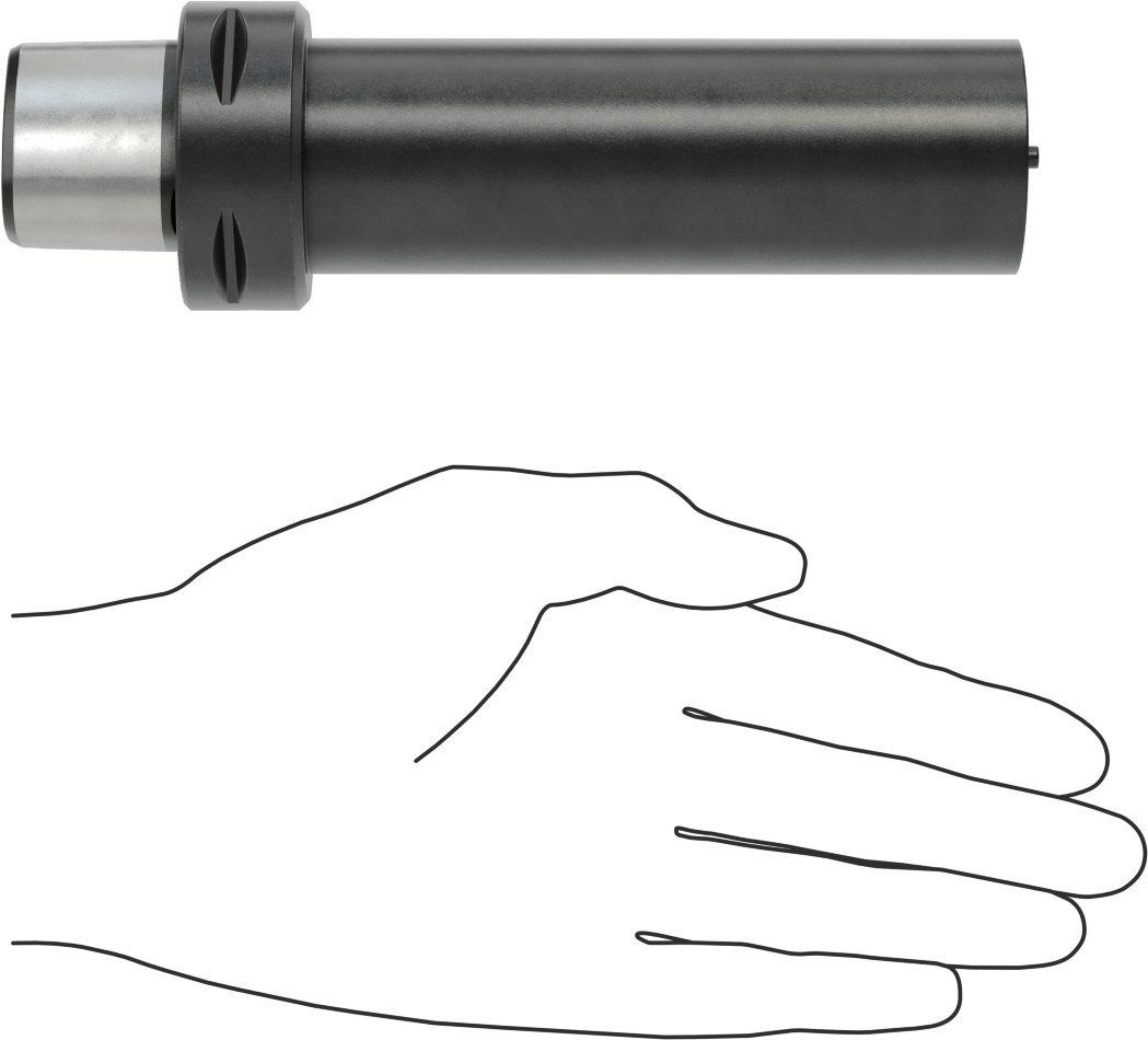 Delik Açma ve Torna Kartuş Tutucusu, 1-1/2" Kartuş Dış Çapı için, 50 mm Toplam Çap