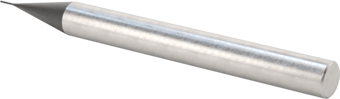 Takım Çeliği için Karbür Küresel Uçlu Freze, Sertleştirilmiş Çelik, ve Demir, 0,2 mm Freze Çapı, Rockwell C63