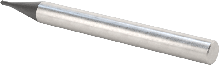 Takım Çeliği için Karbür Küresel Uçlu Freze, Sertleştirilmiş Çelik, ve Demir, 0,8 mm Freze Çapı, Rockwell C63