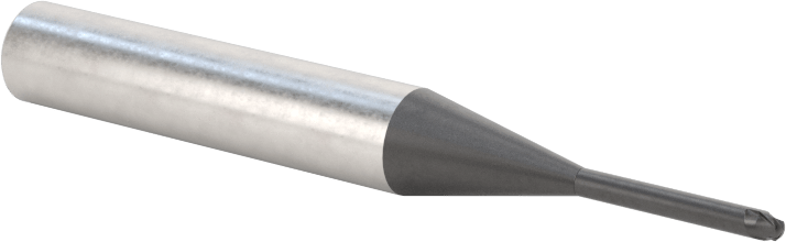 Takım Çeliği için Karbür Küresel Uçlu Freze, Sertleştirilmiş Çelik, ve Demir, 1,5 mm Freze Çapı, Rockwell C63