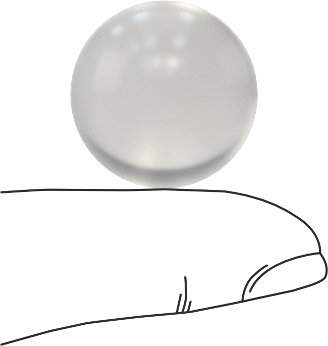 Ultra Mukavemetli Silikon Kauçuk, Bilye, 7/8" Çap