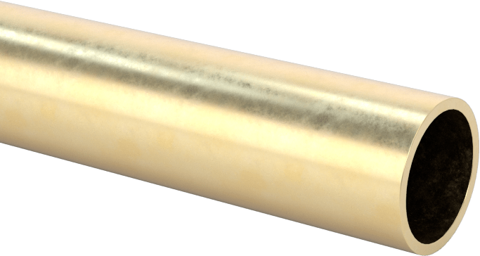 Pirinç Boru, 7 mm OD, 0,45 mm Duvar Kalınlığı, 6 mm ID