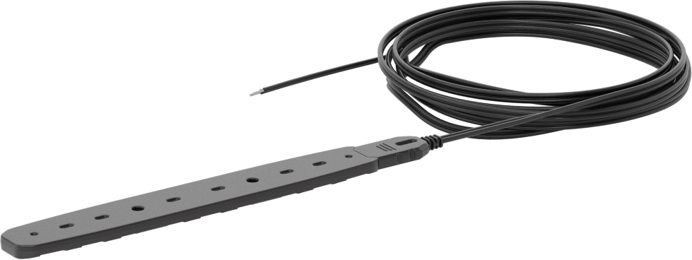 Kompakt Şerit Makinesi Işığı, Bağlantı Elemanı Montajlı, 8-1/16" Toplam Uzunluk, 6W
