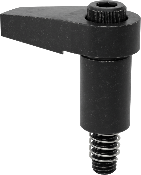 Sabitleme Fikstürü Kelepçesi, Soket Başlı Vida, 1-17/32" Maksimum Boşluk, 1/2"-13 Diş