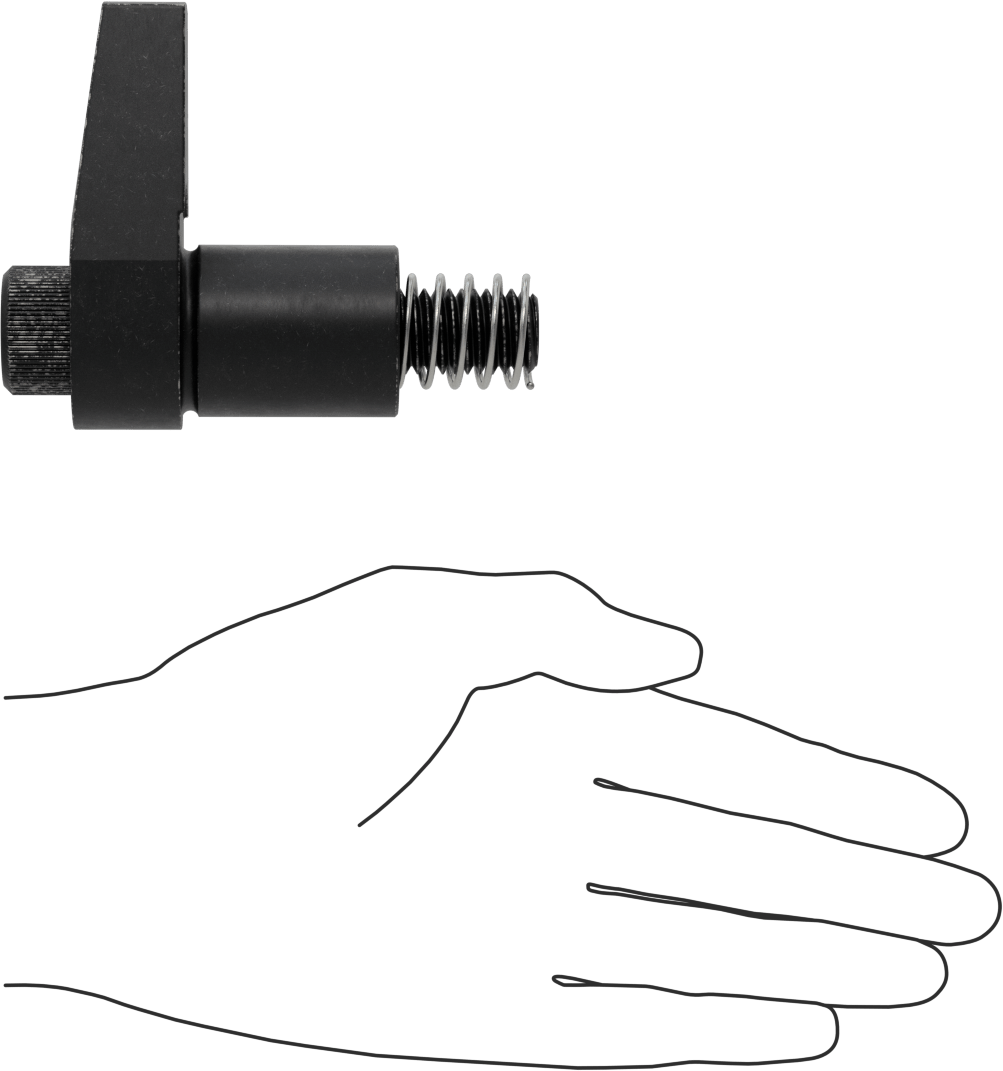 Sabitleme Fikstürü Kelepçesi, Soket Başlı Vida, 1-17/32" Maksimum Boşluk, 5/8"-11 Diş