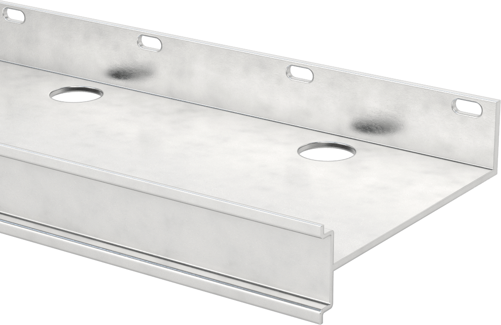 Braketli DIN 3 Ray, 120 mm Toplam Derinlik, 2 m Uzunluk