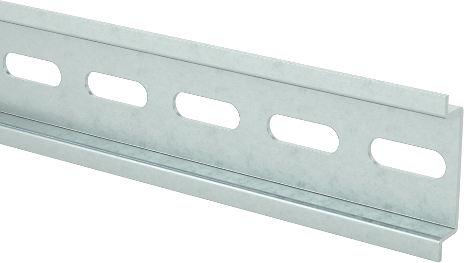 Çelik DIN 3 Ray, 13-3/4" Uzunluk