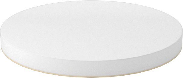 Yapışkan Sırtlı Koruyucu Ayaklar, Kimyasal Dayanıklı, 3/4" Çaplı PTFE Taban