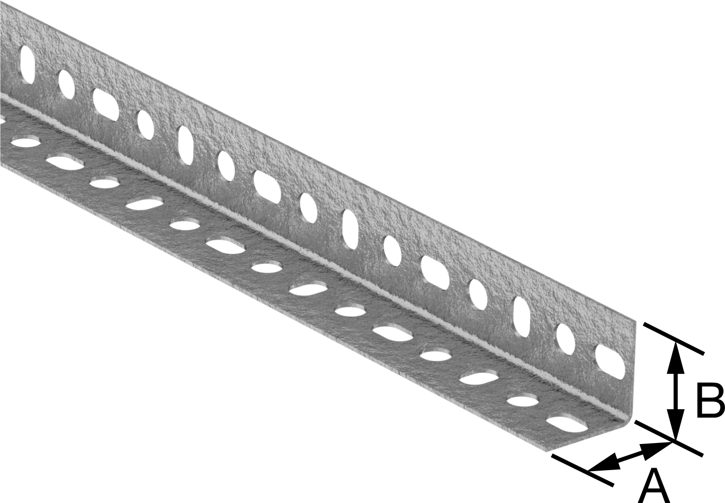 Galvanized Steel L-Shaped