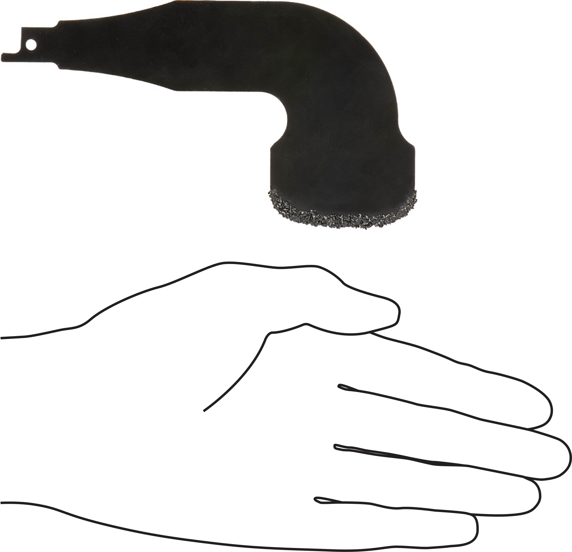 Harç için Pistonlu Testere Bıçağı, 3/16“ ila 3/4” Genişlikte Harç için