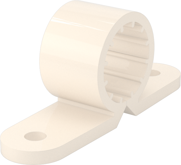 Plastik Genişletme Yönlendirme Kelepçesi, 5/8" ID, 2-7/16" Uzunluk