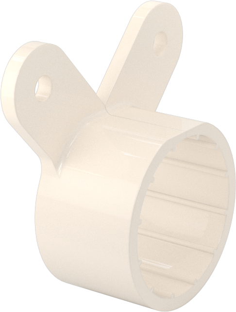 Plastik Genişletme Yönlendirme Kelepçesi, 1-1/8" ID